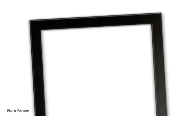 A4 Plain Brown Framed Certificates