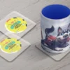 Clear Acrylic Photo Coasters