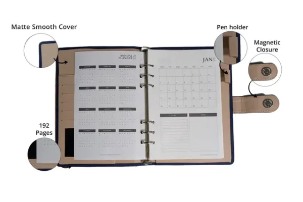 Dual Tone Caramel Organizer