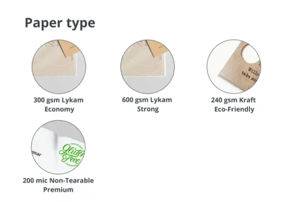 FH D Folded Hang Tags