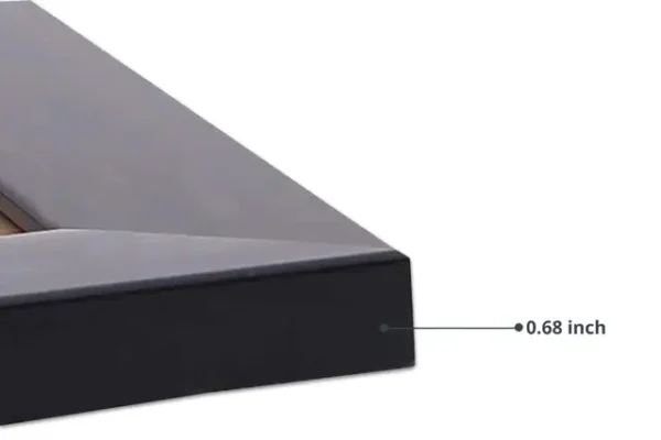 Maroon with Gold Beams Framed Certificates