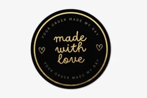 GF A Gold Foiling Stickers