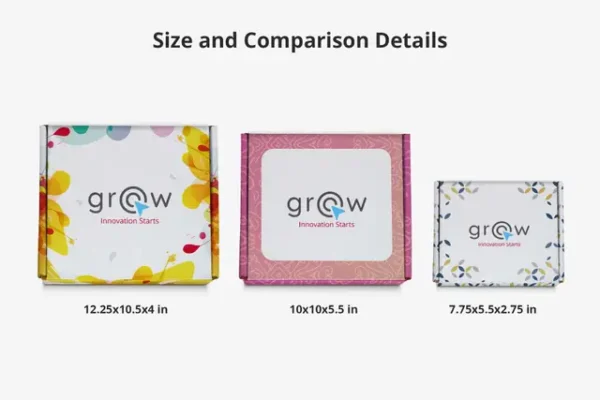 Pre- Printed Gift Packaging Boxes