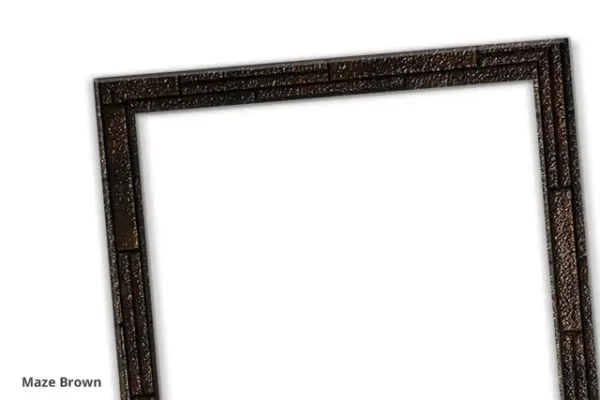 A4 Maze Brown Framed Certificates