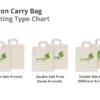 MC B Medium Cotton Carry Bag