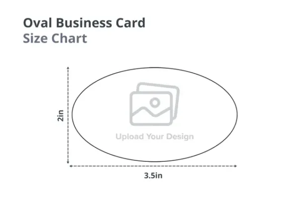 Oval Business Card