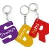 Alphabet with Name Keychain