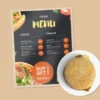 Pouch Laminated Menu Cards