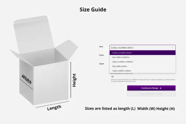 PP C Custom Printed Mono Carton Boxes