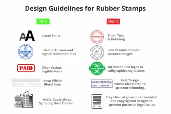 Self-Ink Rubber Stamps