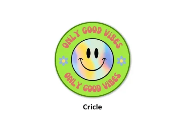 S C Custom Shape Stickers