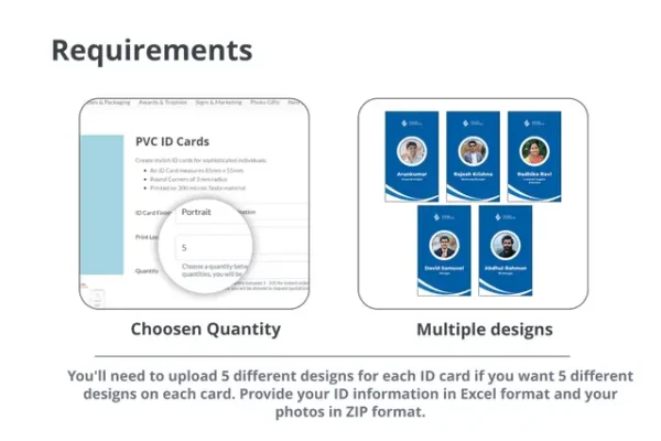 ID Card and Standard Holder Combo