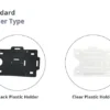 ID Card and Standard Holder Combo