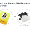 ID Card and Standard Holder Combo