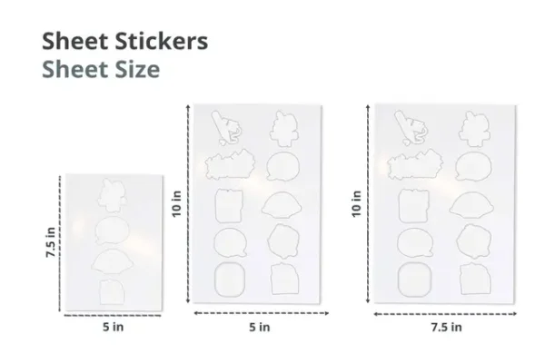 SS B Matte Sticker Sheets