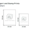 Passport and Stamp Prints