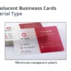 TB C Translucent Business Cards