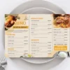 Tri-fold Menu Cards