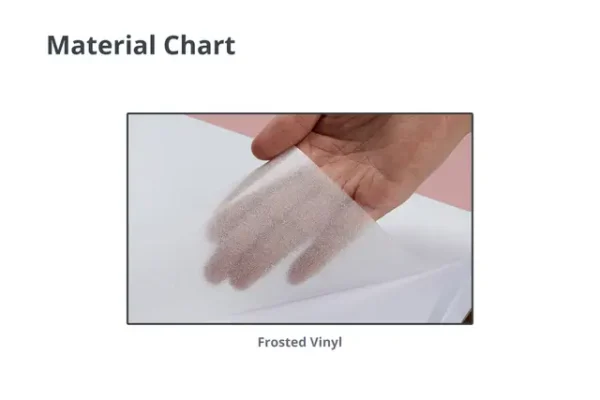 Frosted Vinyl Decals