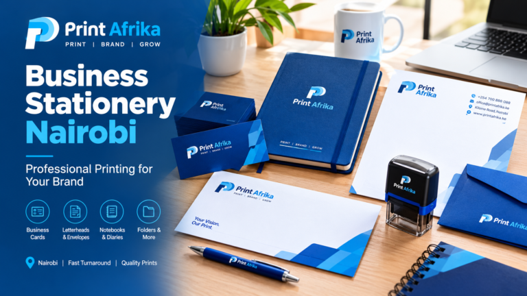 Business Stationery in Nairobi: Professional Printing for Your Brand